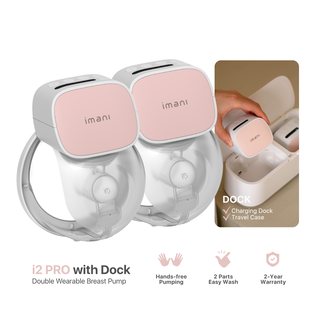 i2 PRO Double Wearable Pump with Dock | 2 year warranty