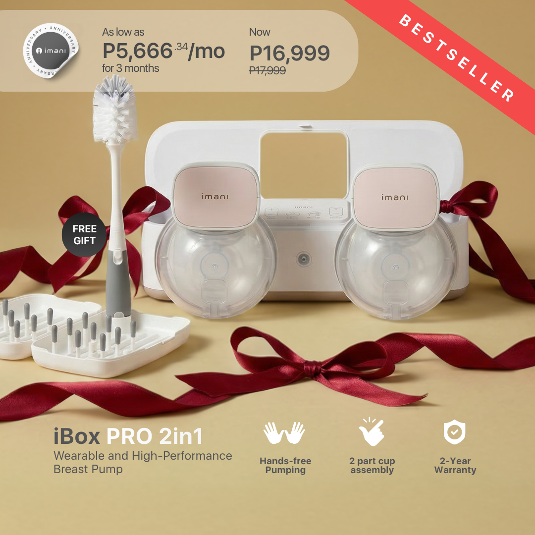 iBox PRO 2-in-1 Wearable and Double Electric Pump | 2 year warranty